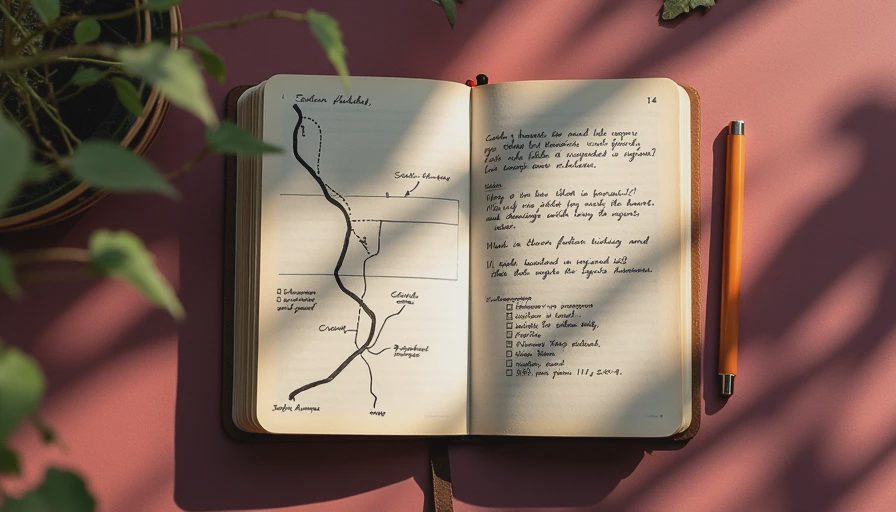 Visual context for adventures with anxiety